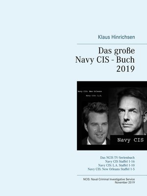 cover image of Das große Navy CIS--Buch 2019